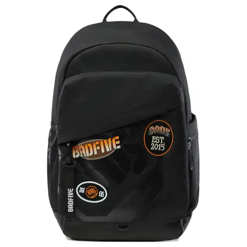 Li Ning Polyester Students Backpack Unisex Black