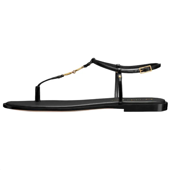 DIOR C'est Dior Strap Sandals Women's Black