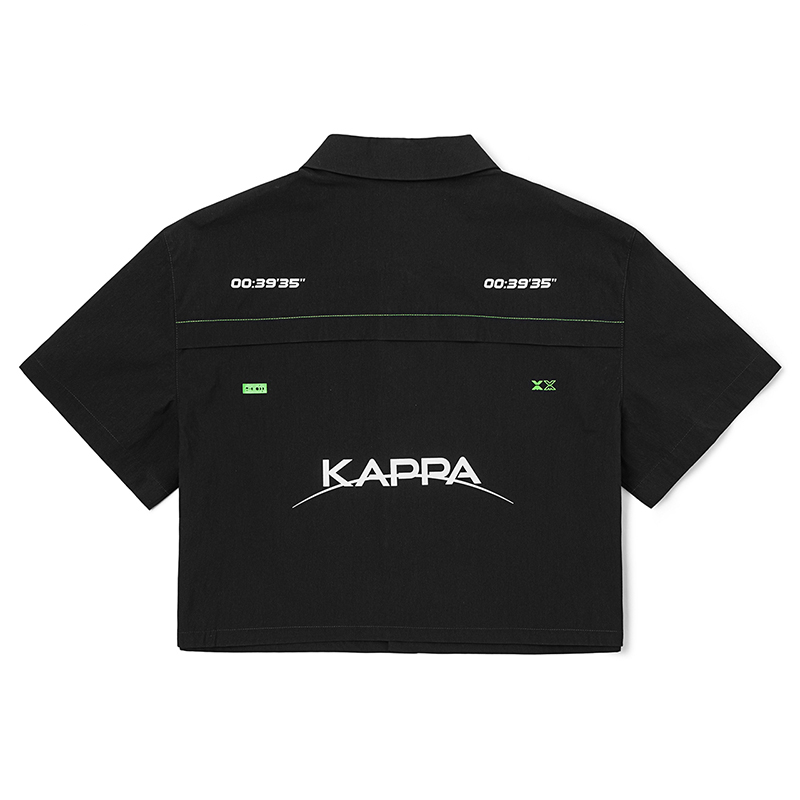 Женские рубашка Kappa (черный) — фото 2