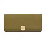 LOEWE Anagram Bright Nappa Calfskin Wallet Women's Olive