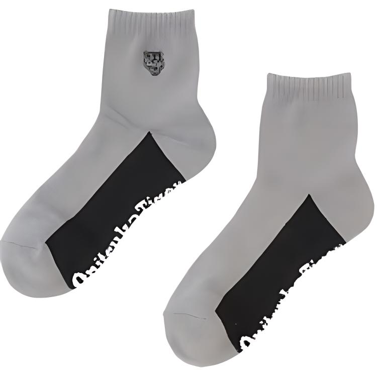 Onitsuka Tiger Ankle Socks Unisex 1 Pack Gray
