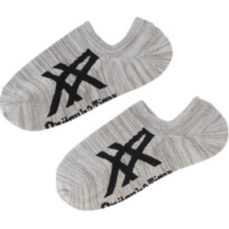 Onitsuka Tiger Ankle Socks Unisex 1 Pack Heather Gray