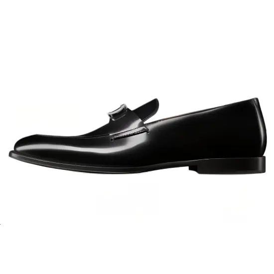 DIOR Timeless Loafers Men's Black