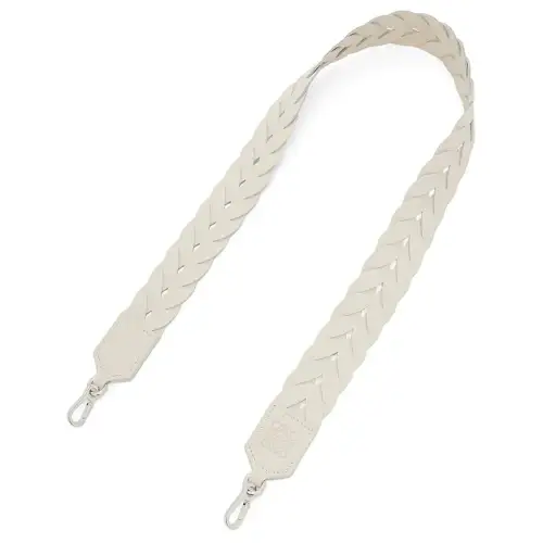 LOEWE Cow Leather Bag Straps Women's Sea Salt Color