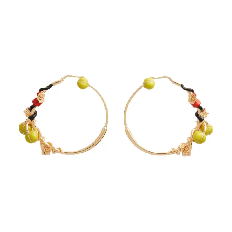 Bottega Veneta 18K Gold plated Earrings Women's Gold