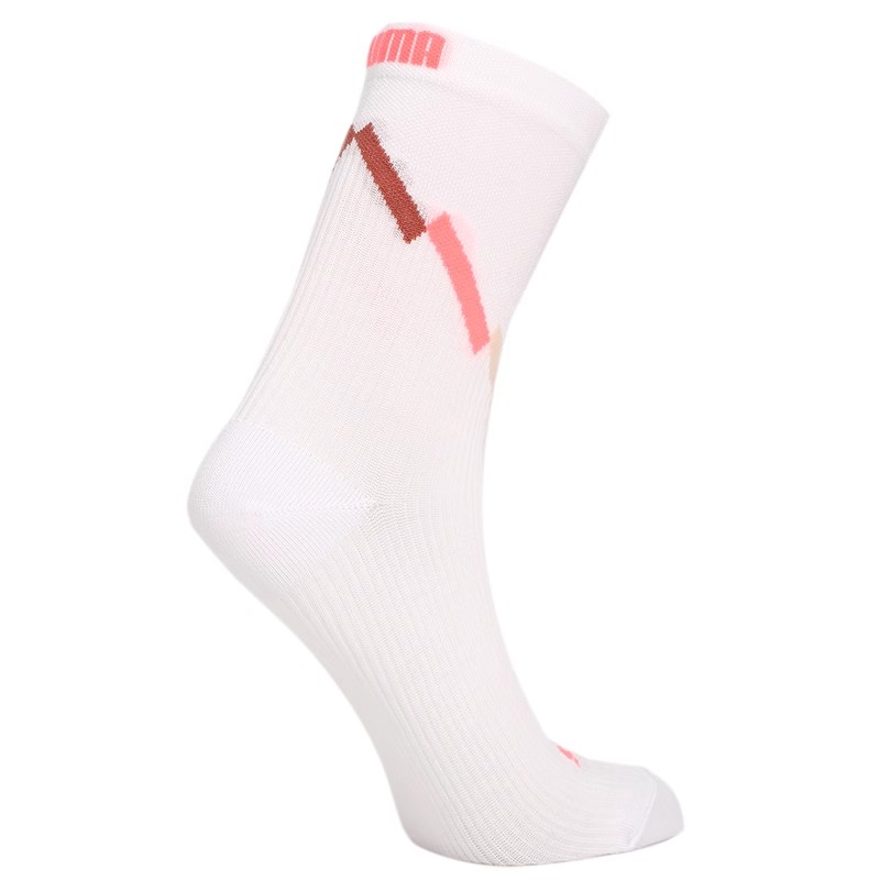 PUMA Mid Calf Socks Women’s White