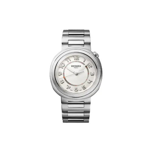 HERMES Wrist Watches Automatic Mechanical Movement Stainless Steel Watchband 36mm Silver Dial Women's Watch
