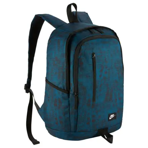 Nike Polyester Backpack Regular Unisex Blue