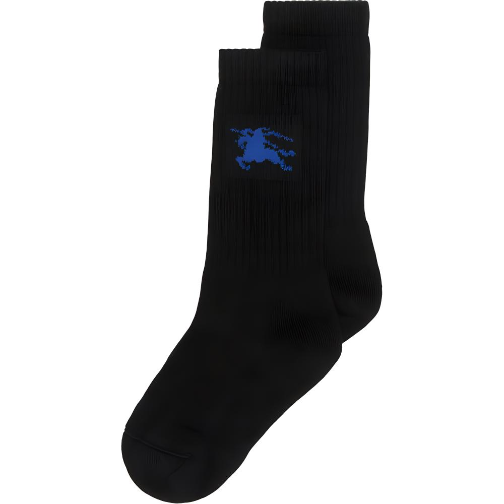 Burberry SS24 Crew Socks Women’s 1 Pack Black