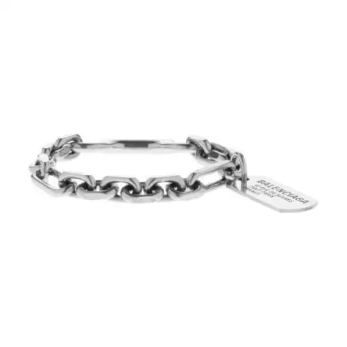 Balenciaga Tags Carabiner Bracelet