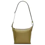 LOEWE Cubi Soft Smooth Cow Leather Shoulder Bag, Crossbody Bag Small Men's Olive