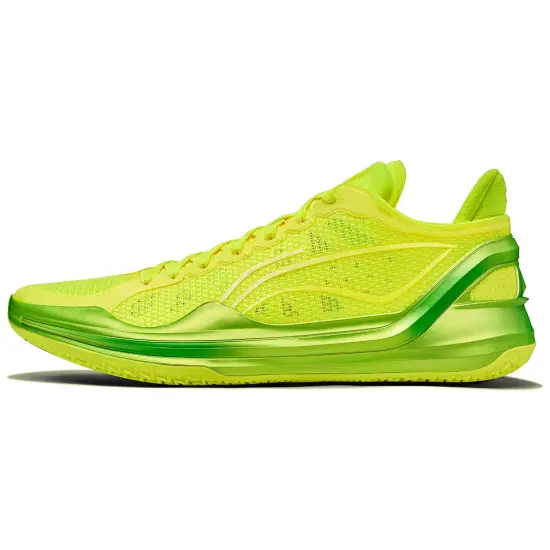 LINING Blade 4V2 Basketball Shoes Men Low-Top Green