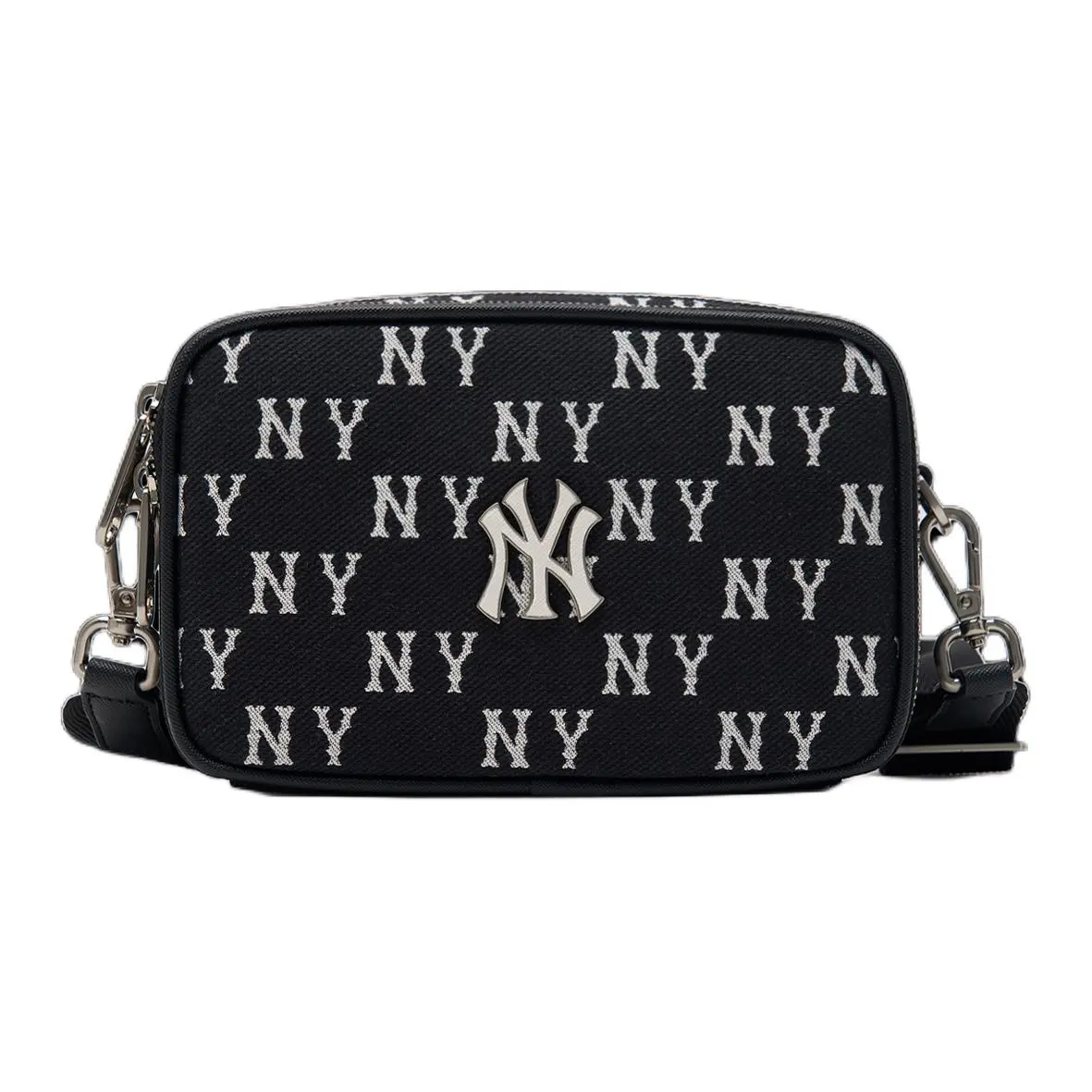 MLB Cotton With Polyester Crossbody Bags Regular Unisex Black