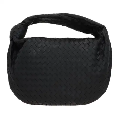 Bottega Veneta JODIEIntrecciato Soft Nappa Leather One Shoulder Handbag Medium Women's Black