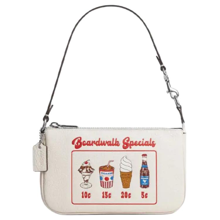 Женская сумка COACH Nolita 19 (белая)