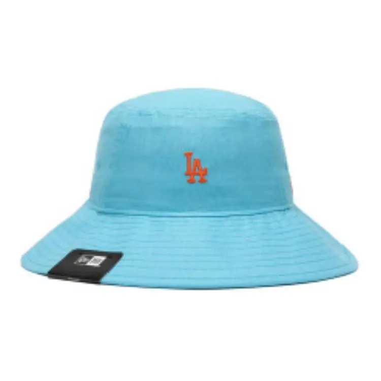 New Era Cotton, Linen, Polyester, Viscose Bucket Hats Unisex Blue