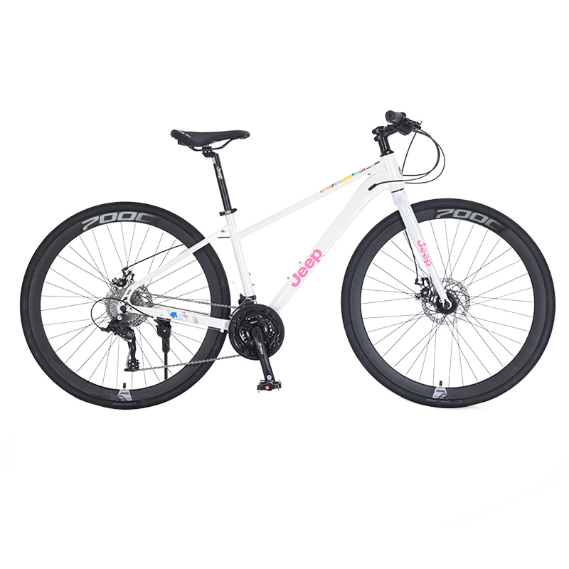 Jeep Flat Bar School Bus Middle School Cover Bike Drop Bars Aluminum Alloy Disc Brake Students Road Bike