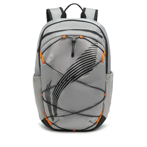Li Ning Fitness Series Polyester Backpack Regular Unisex Gray