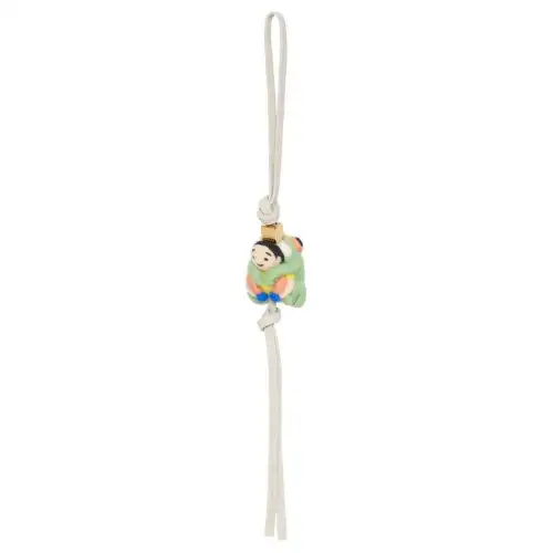 LOEWE Suna Fujita Collaboration Felt, Calfskin Bag Accessory Unisex White & Multicolor