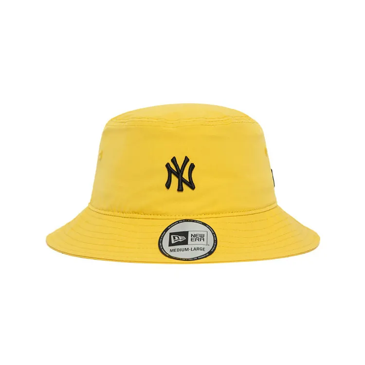 New Era Polyester Bucket Hats Unisex Yellow