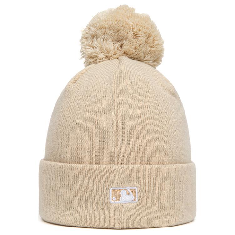 Шапка New Era NY Beanie (бежевая)