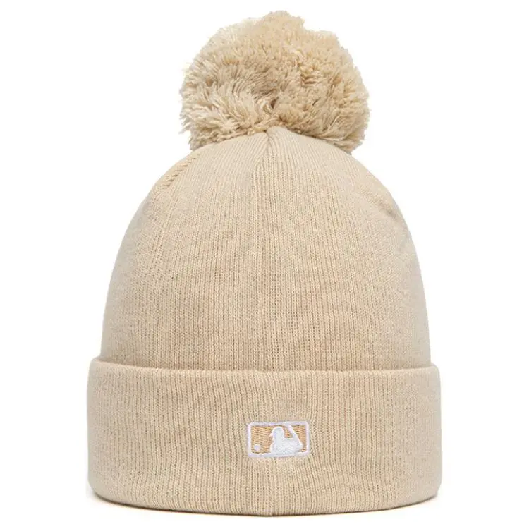 New Era Acrylic Beanies Unisex Beige