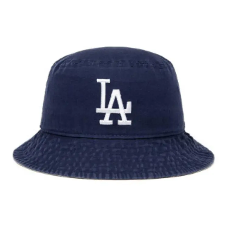 New Era Cotton Bucket Hats Unisex Blue