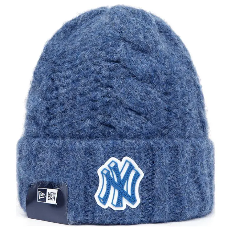 New Era Wool, Nylon Beanies Unisex Blue
