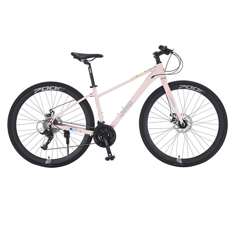 Jeep Flat Bar School Bus Middle School Cover Bike Drop Bars Aluminum Alloy Disc Brake Students Road Bike