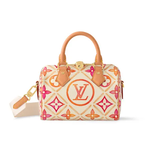 LOUIS VUITTON Speedy Bandouliere 20 Coral