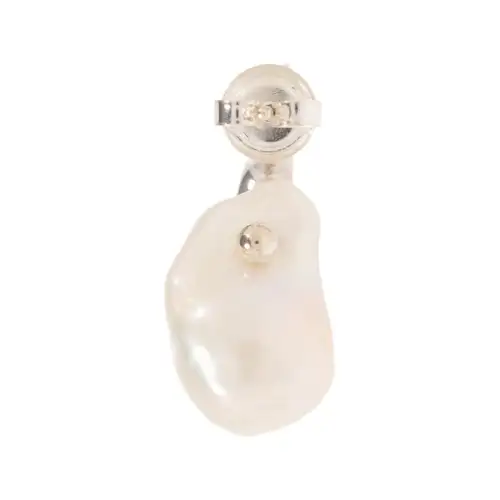 Bottega Veneta Single Pearl Earring