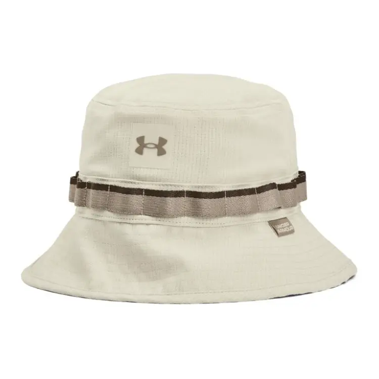 Under Armour Polyester Bucket Hats Men's Pink Silt Gray