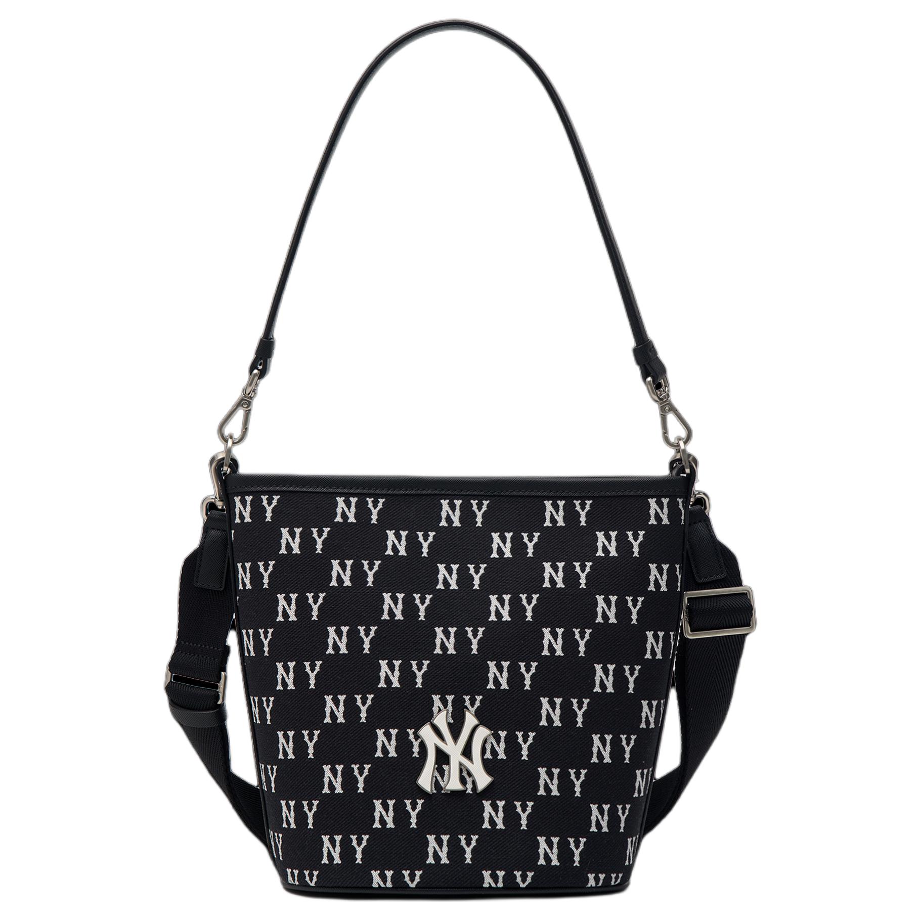 Сумка-ведро MLB Monogram New York Yankees (черная)