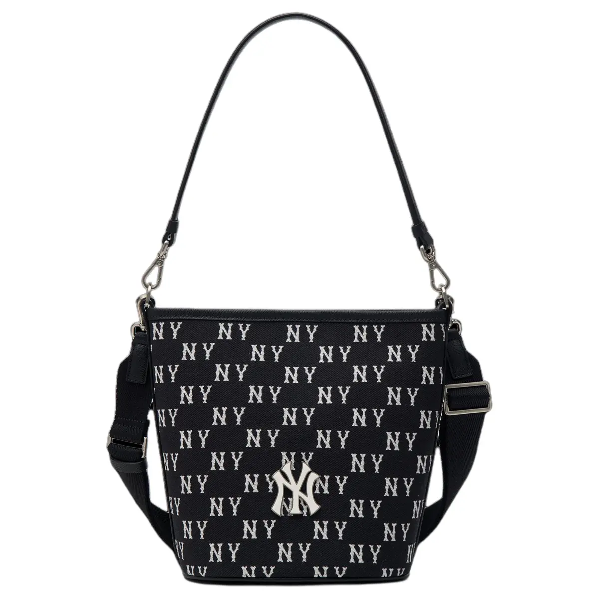 MLB Cotton Bucket Bag, Crossbody Bag, Shoulder Bag Unisex Black