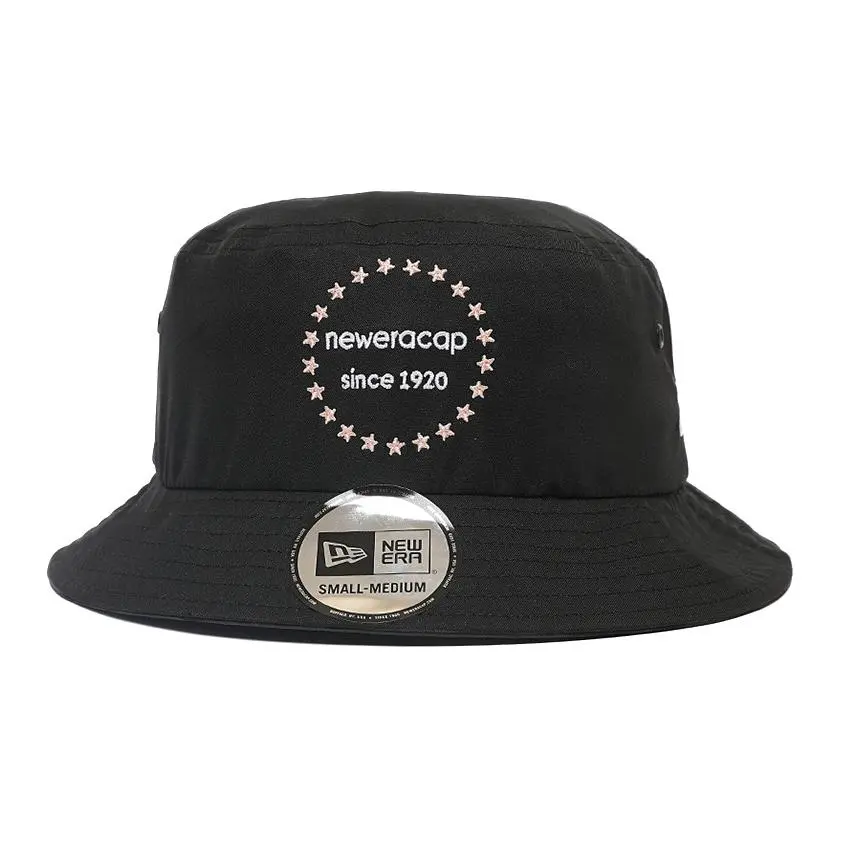 New Era Polyester Bucket Hats Unisex Navy Blue