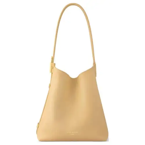 LOUIS VUITTON Leather Handbag, Shoulder Bag Small Women's Yellow