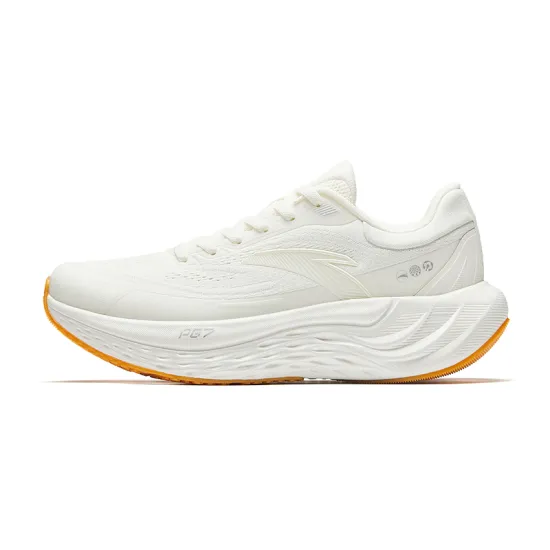 ANTA Travel Step Running Shoes Women's Low-Top Ivory White