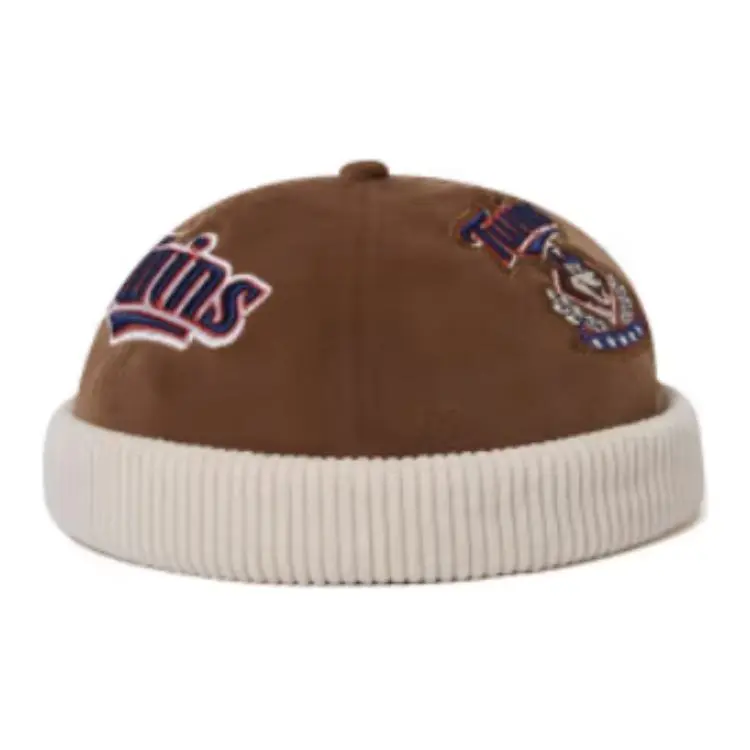 New Era Cotton, Polyester, Elastane Hats & Caps Unisex Brown