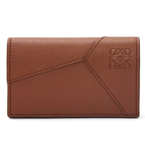 LOEWE Calfskin Wallet Women's Brown