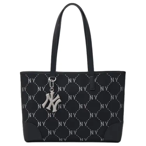 MLB New York Yankees Polyester Tote Student Backpack, Handbag, Shoulder Bag Regular Unisex Black