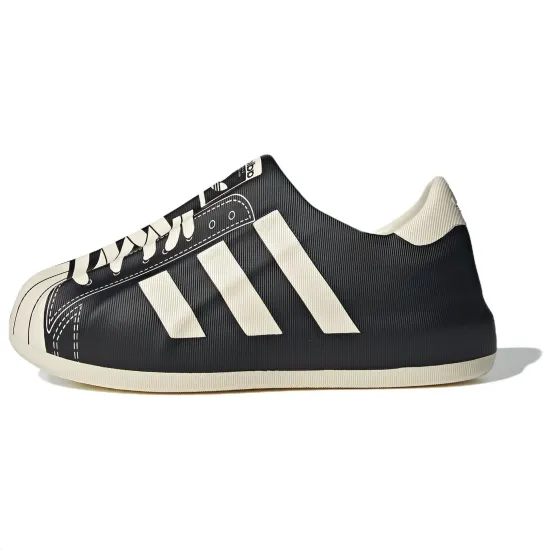 Adidas Originals AdiFOM Superstar Skateboarding Shoes Unisex Low-top Black/White