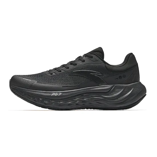 ANTA Travel Step Running Shoes Men Low-Top Black