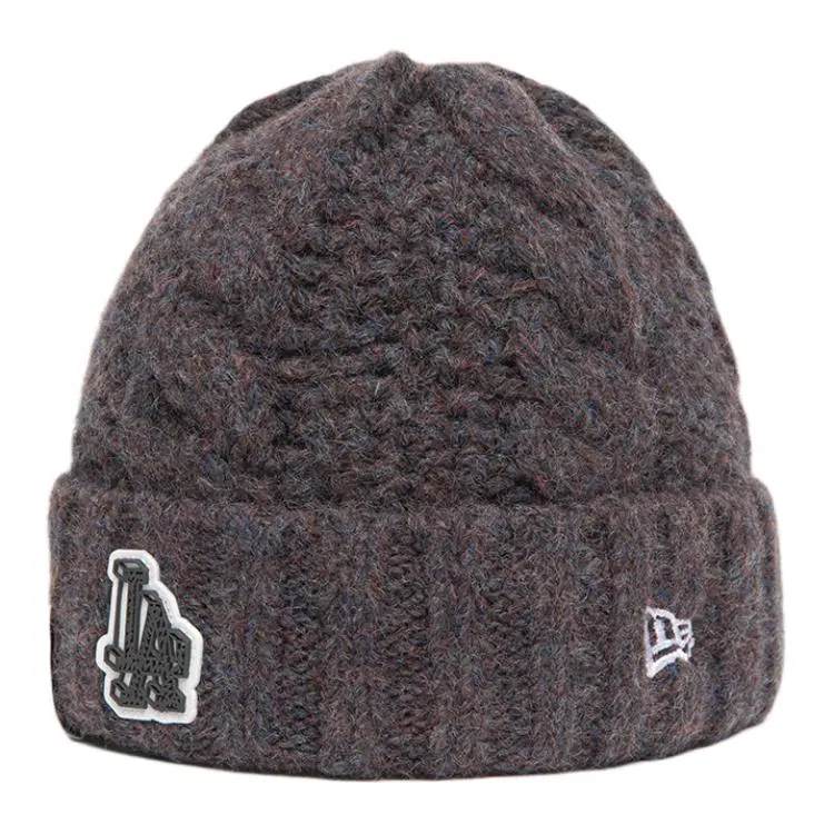 New Era Wool, Nylon Beanies Unisex Brown