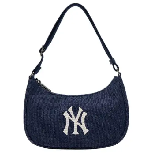 MLB New York Yankees Denim Shoulder Bag, Handbag, Clutch, Shoulder Bag Unisex Indigo