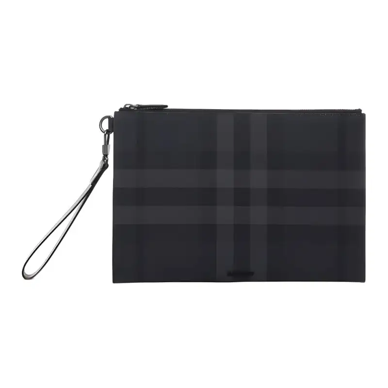 Burberry Cotton Clutch Men's Black