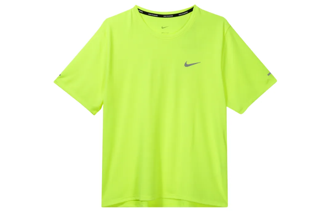 Nike Running T Shirt Men's Neon Green