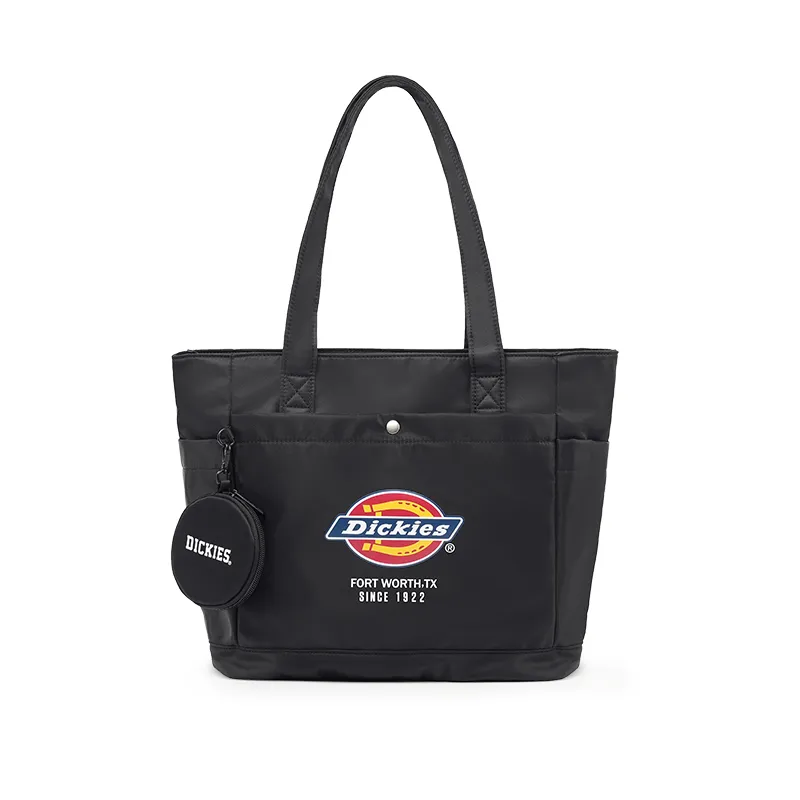 Dickies Polyester Tote Bag, Shopping Bag, Shoulder Bag Unisex Black/Khaki