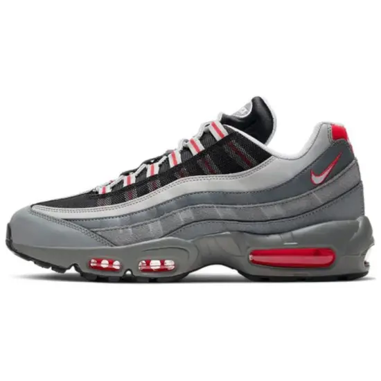 Nike Air Max 95 Essential Particle Grey Track Red