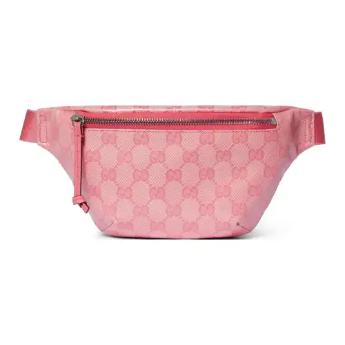 GUCCI Crystal Canvas Fanny Pack Kids' Pink