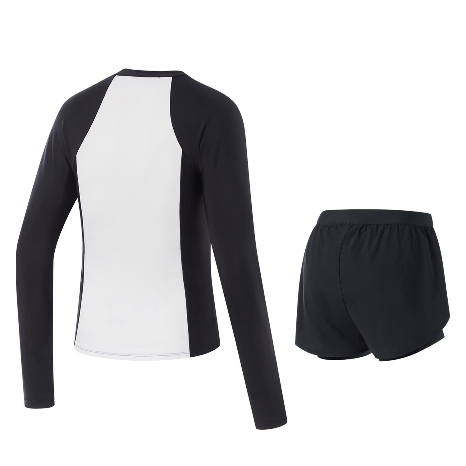 Li Ning Two Piece Swimsuit Women’s Black/Standard White